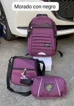 MORADO CON NEGRO